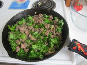 Sausage and Kale Filling